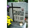 Cmentarz Grabiszyn we Wrocławiu
Maria Jóźwiak, z domu Górska (28.08.1898-05.08.1987)
